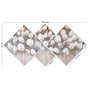 Wallity Conjunto de 4 Cuadros Decorativos de MDF Multicolor